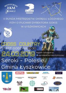 II Runda Mistrzostw Okręgu Łódzkiego w Cross Country 24.03.2019 Seroki